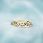 オデュース4℃の23年夏ジュエリー、“海の泡”が連なるリング＆パール×トパーズの透明感ネックレス｜写真3