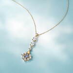 オデュース4℃の23年夏ジュエリー、“海の泡”が連なるリング＆パール×トパーズの透明感ネックレス｜写真6