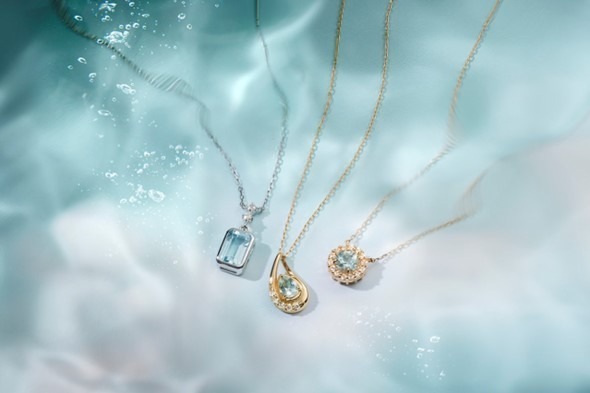 オデュース4℃の23年夏ジュエリー、“海の泡”が連なるリング＆パール×トパーズの透明感ネックレス｜写真14