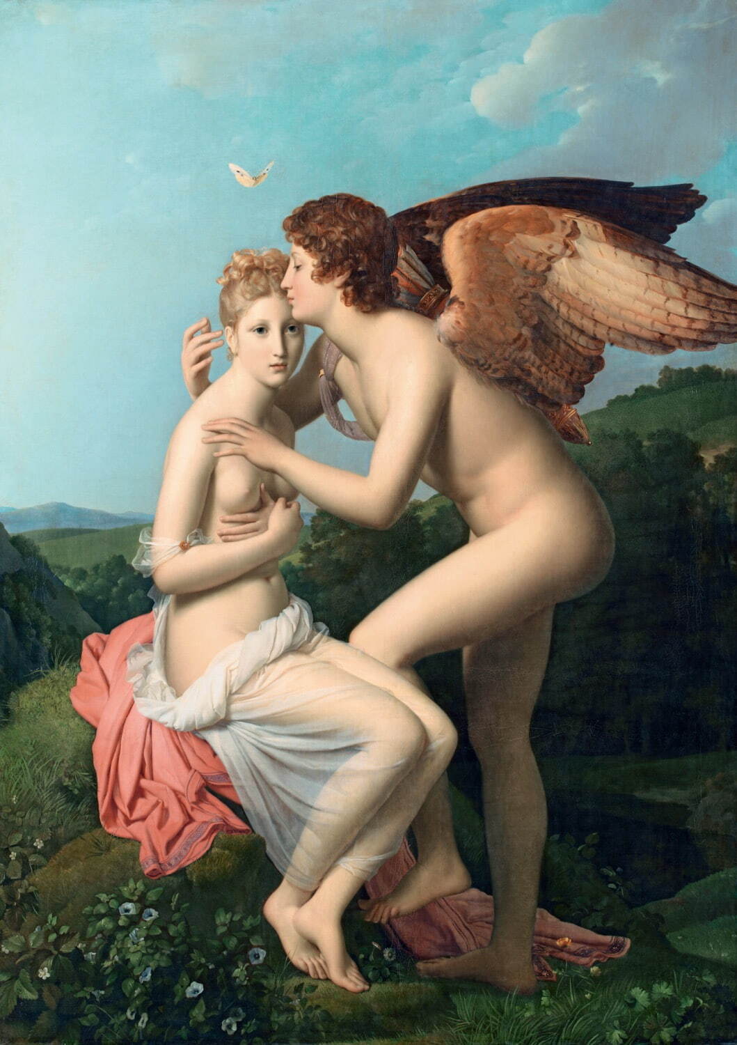 フランソワ・ジェラール 《アモルとプシュケ》、または《アモルの最初のキスを受けるプシュケ》 1798年　パリ、ルーヴル美術館蔵
Photo © RMN-Grand Palais (musée du Louvre) / Tony Querrec / distributed by AMF-DNPartcom