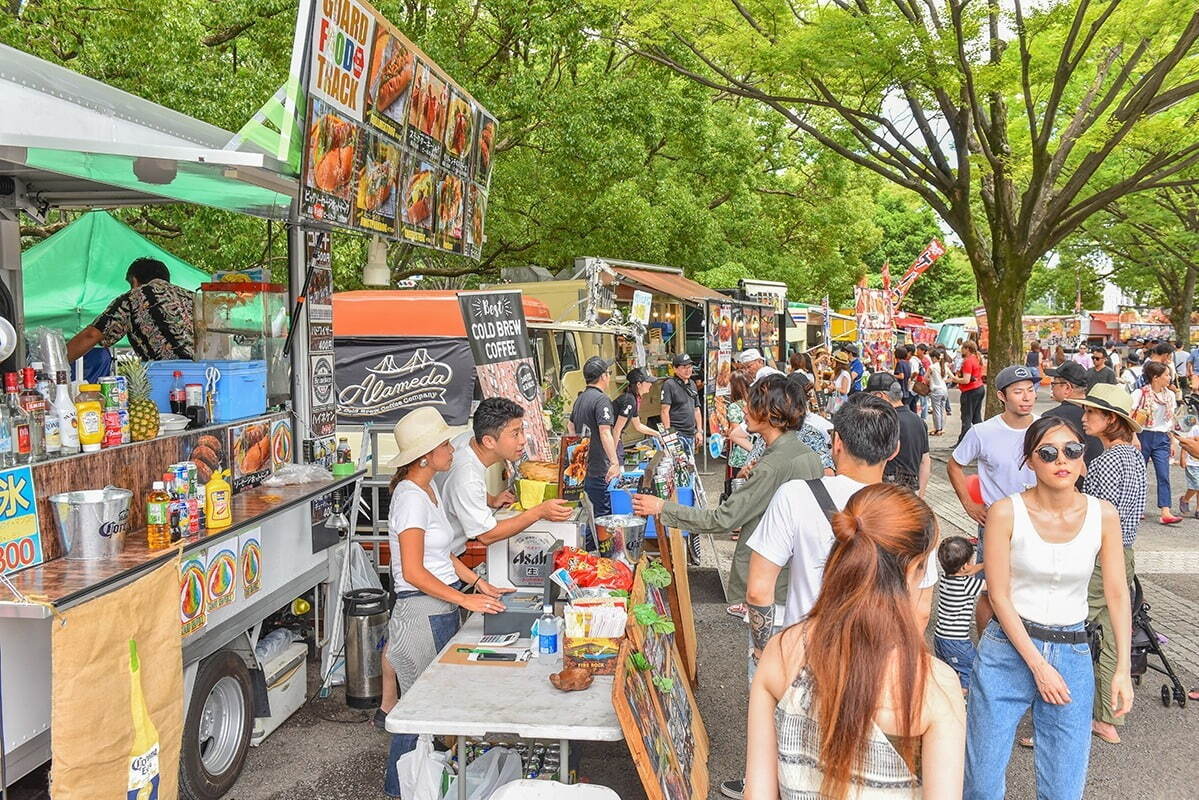 海好きのための野外フェス「オーシャンピープルズ」無料ライブ＆海雑貨販売、代々木公園にて｜写真2