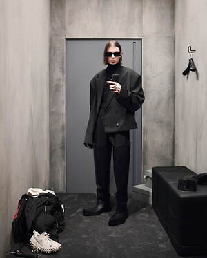 バレンシアガ(BALENCIAGA) 2023年秋ウィメンズ&メンズコレクション  - 写真2