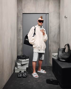 バレンシアガ(BALENCIAGA) 2023年秋ウィメンズ&メンズコレクション  - 写真30