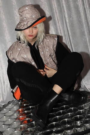 カミシマチナミ イエロー(KAMISHIMA CHINAMI YELLOW) 2023-24年秋冬ウィメンズコレクション  - 写真19