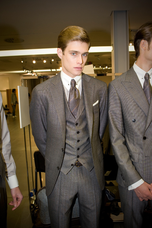 エルメネジルド ゼニア(Ermenegildo Zegna)、2010年秋冬