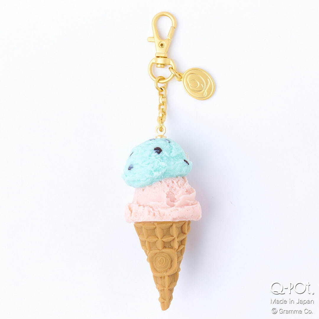 【現品限り】アイスクリーム\u0026アイスクリーム　バッグチャーム