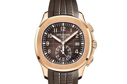 パテック フィリップ腕時計「アクアノート」“ローズゴールド”の新作、ブラウンのグラデーションダイヤル