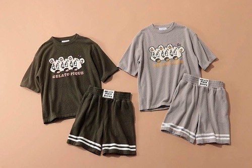 ジェラート ピケ オム“3連ベアTシャツ”など新作ルームウェア、コウスケ シミズとコラボ