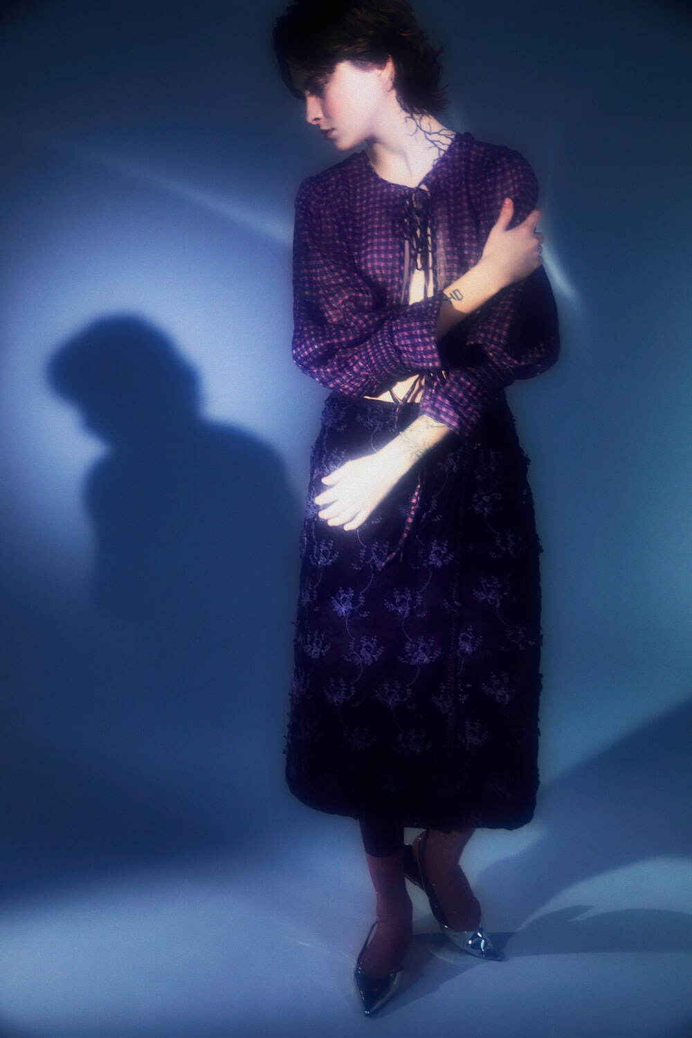crinkle crinkle crinkle メゾンドリリス　ニットターバン crinkle ヘアバンド 「crinkle crinkle」×La Maison de Lyllis