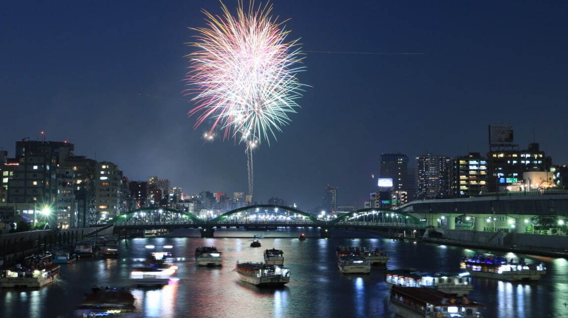 「隅田川花火大会」2023年7月に4年ぶりに開催、約20,000発の花火が彩る夏の風物詩｜写真2