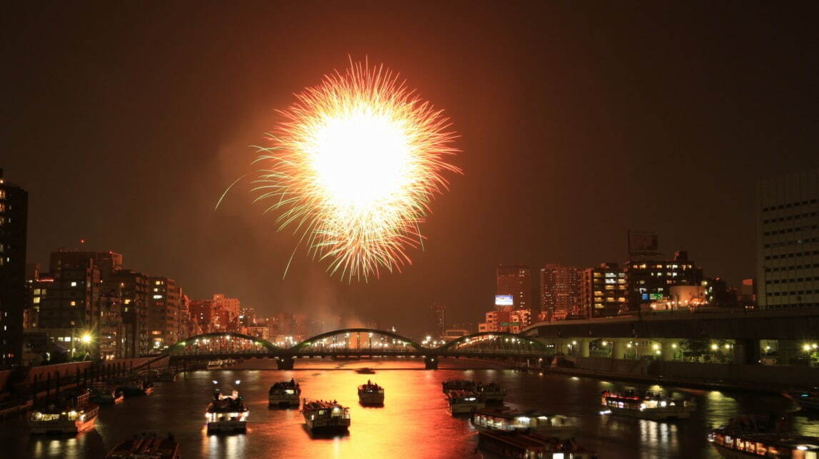 「隅田川花火大会」2023年7月に4年ぶりに開催、約20,000発の花火が彩る夏の風物詩｜写真6