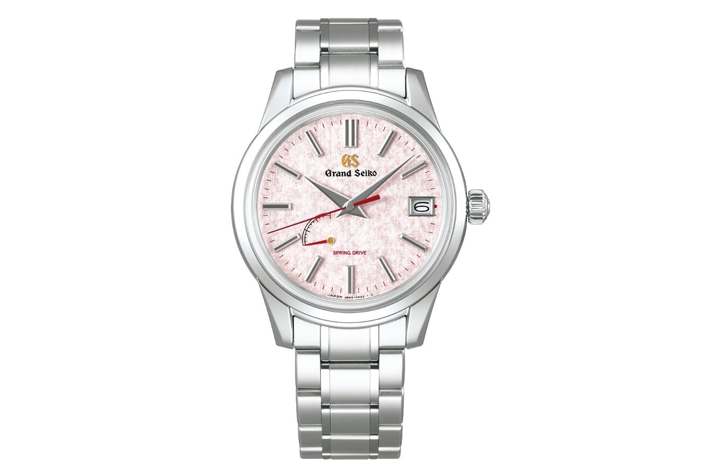 グランドセイコーの新作ウオッチ、“あんずの花”を表現した和光限定モデル