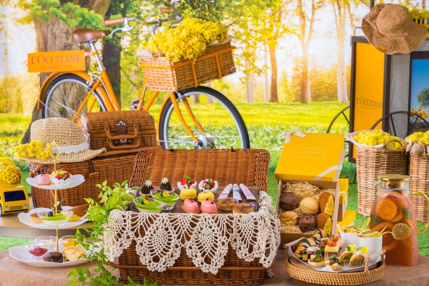 プロヴァンス着想「ロクシタンアフタヌーンティー」ラベンダーのスコーンなど、ヒルトン広島で｜写真1