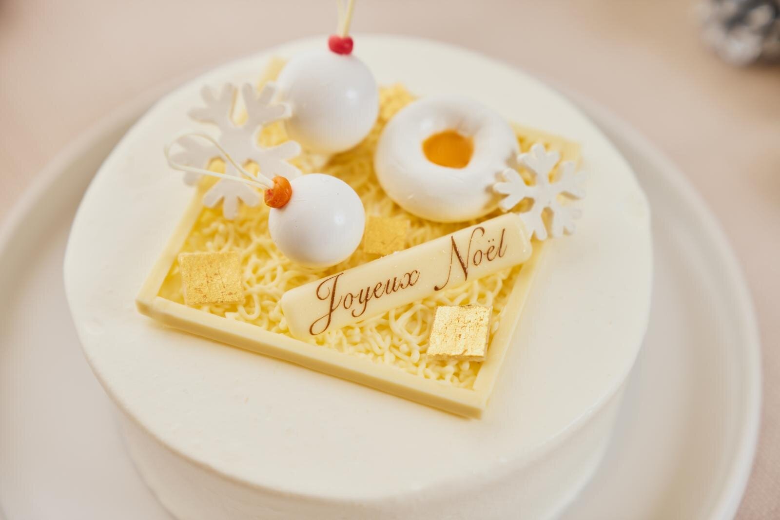 ティアド, オートグラフ コレクション、真っ白な雪をイメージした25年クリスマスケーキ