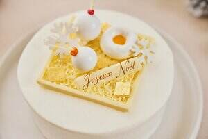 ティアド, オートグラフ コレクション、“真っ白な雪”をイメージした25年クリスマスケーキ｜写真1