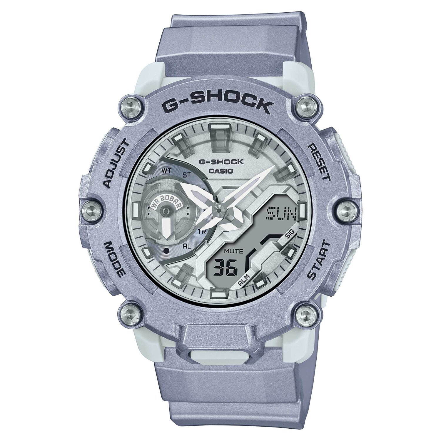 定番人気！ G-SHOCKからメタリックシルバーの新作腕時計、無機質で近未来的 時計