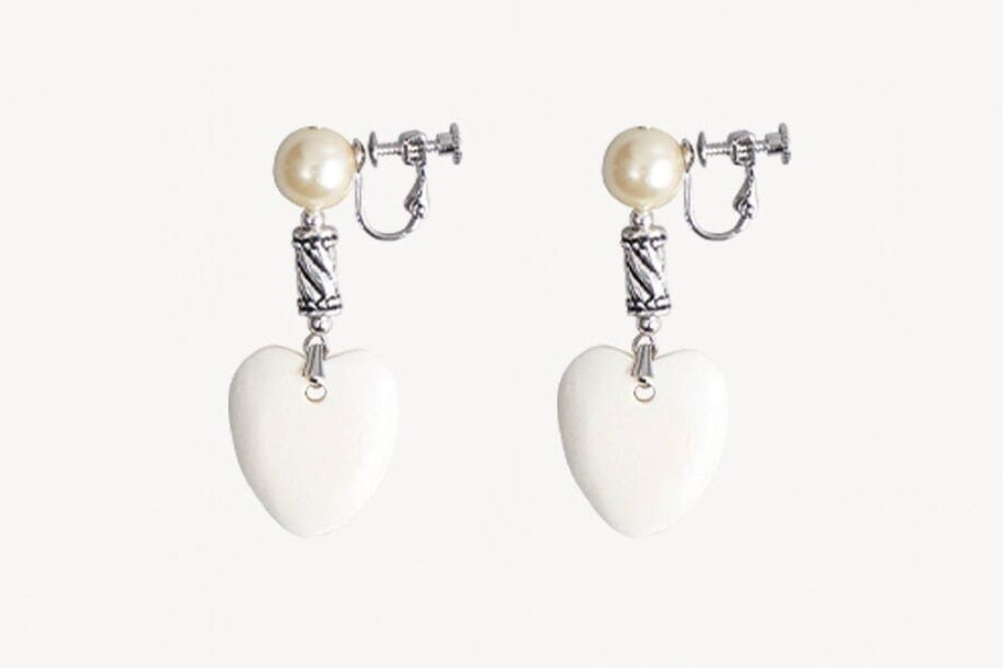 ミュベール新作アクセサリー、“リアルボーン”のハートモチーフネックレス＆イヤリングなど