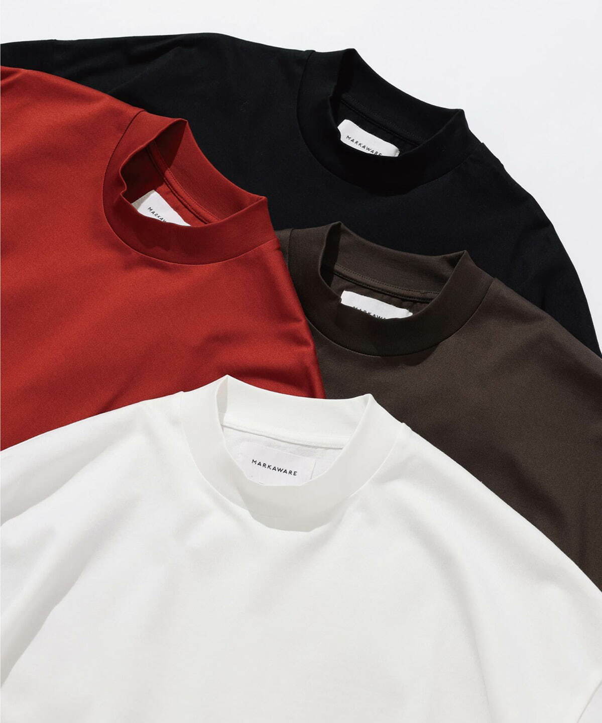 クルニ“ジップ付き”ミリタリーポケットTシャツ&マーカウェアのモック