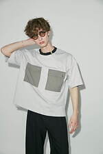 クルニ“ジップ付き”ミリタリーポケットTシャツ＆マーカウェアのモックネックTシャツ、パリゴが別注｜写真4