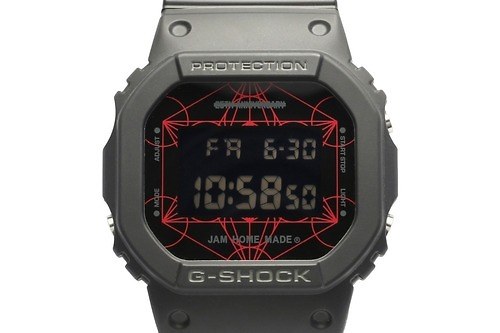 G-SHOCK×ジャムホームメイドの腕時計、“神秘的な幾何学模様”入りダイヤル