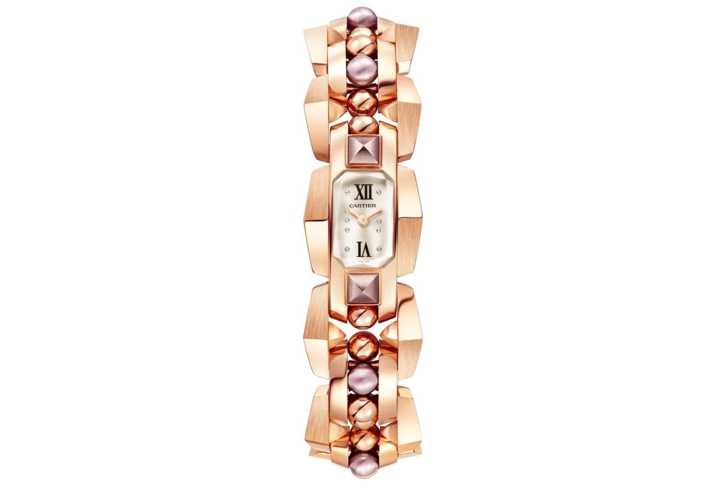 ジュエリーウォッチ｜カルティエ23年新作腕時計「クラッシュ [アン] リミテッド ウォッチ」幾何学的なジュエリーウォッチ