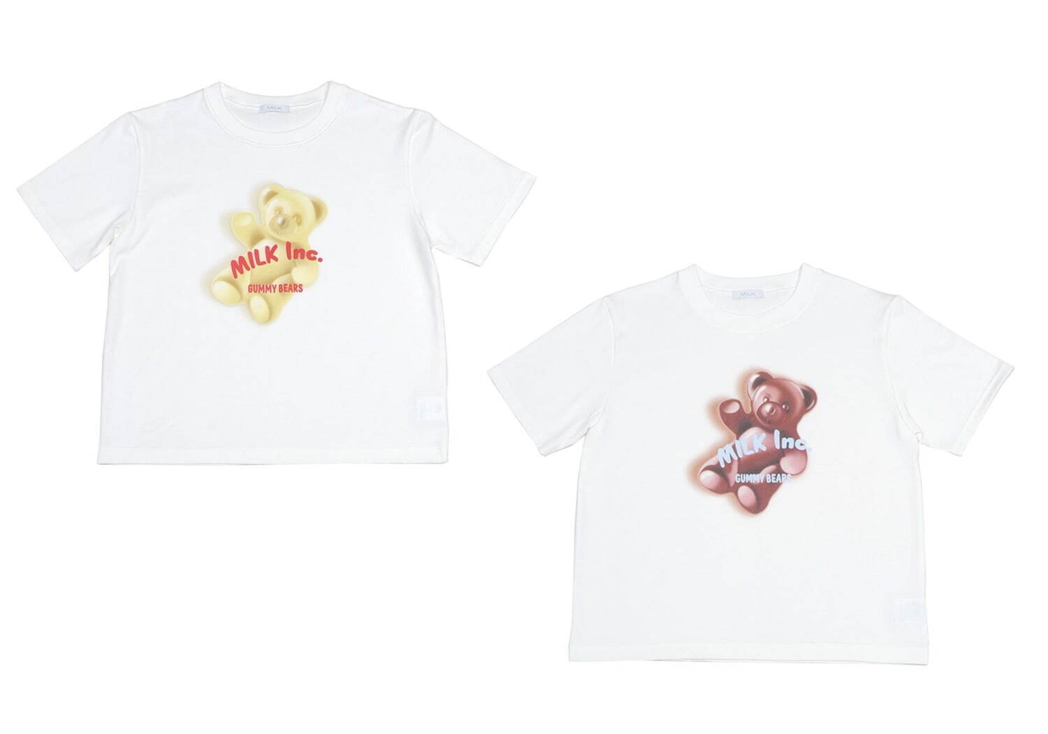 ミルク新作クマやイチゴの“グミ柄”ウェア、ポロ襟ワンピース&プリーツ