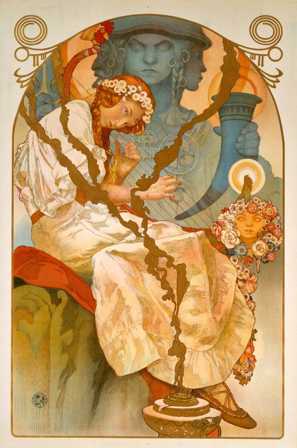 アルフォンス・ミュシャ展」北九州市立美術館 分館で