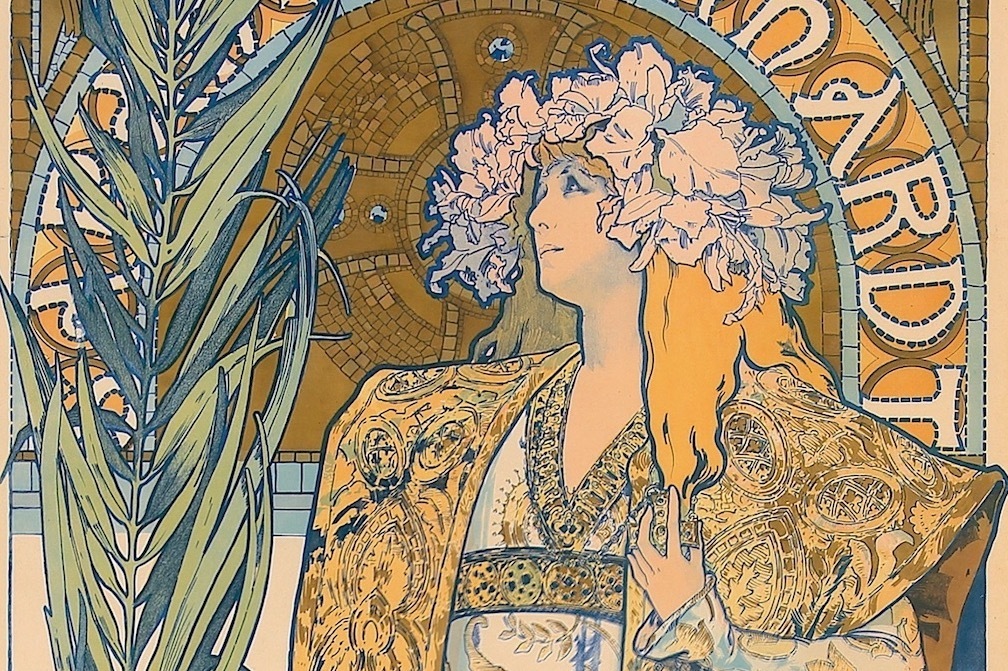 没入型展覧会「アール・ヌーヴォーの女神たち」ミュシャの作品を