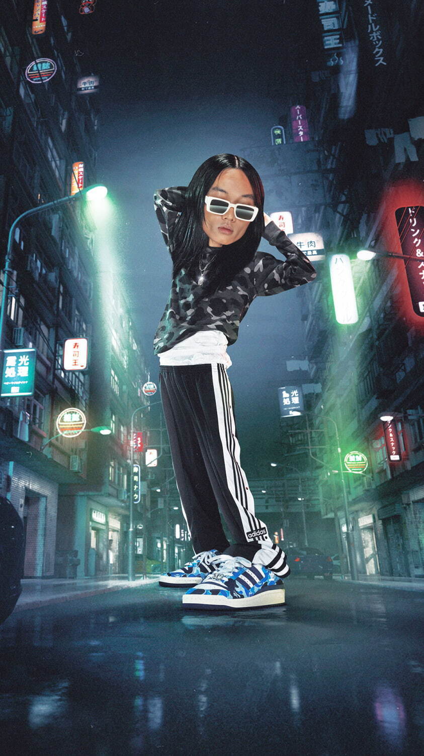 ア ベイシング エイプ(A BATHING APE), アディダス オリジナルス(adidas Originals) フォーラム 84 ロウ｜写真8