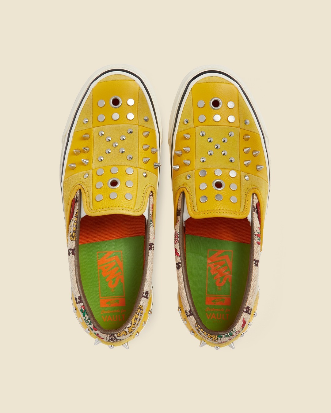グッチ コンティニュアム」アーカイブ生地を使ったVANS グッチ コンティニュアム」アーカイブ生地を使ったVANS