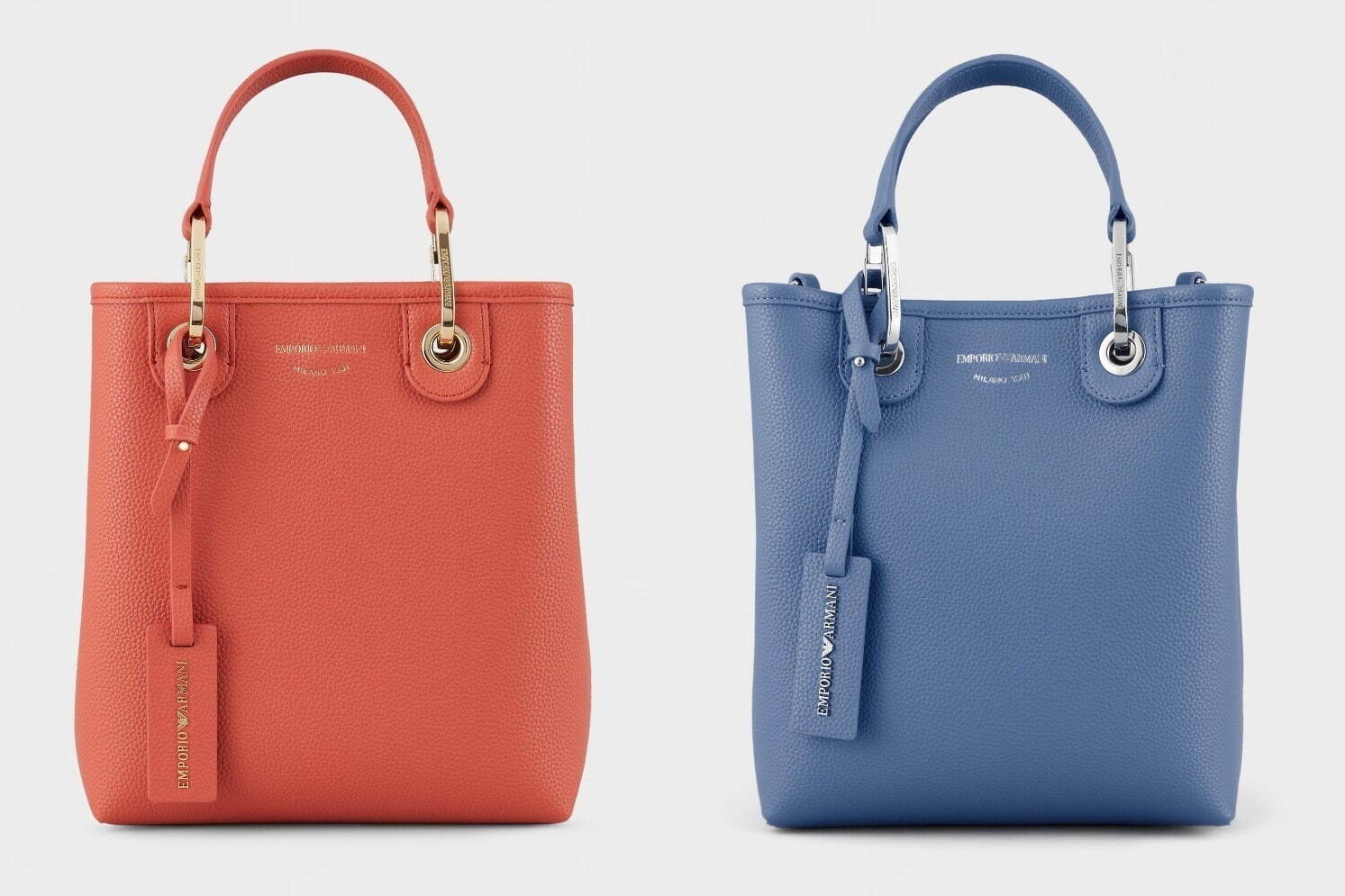 EMPORIO ARMANI かごバッグ 中型 ベージュ EMPORIO ARMANI(エンポリオアルマーニ) かごバッグ(レディース