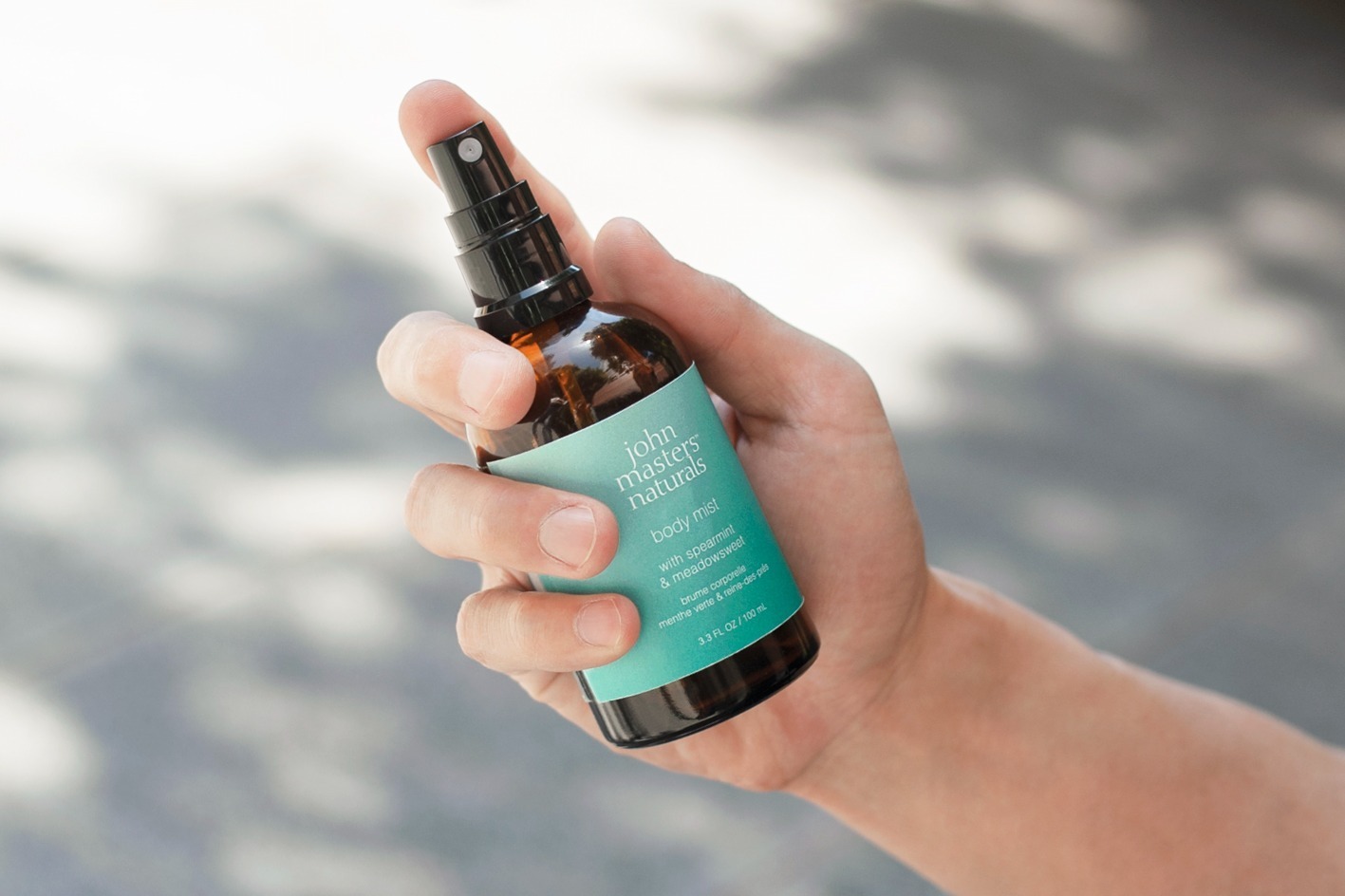 ジョンマスターオーガニック John Masters Organics<br>SMボディミスト ミント（スペアミントメドウスイート）100mL｜ジョンマスターオーガニック  ジョンマスター ボディミスト リフレッシュ ミント 通販