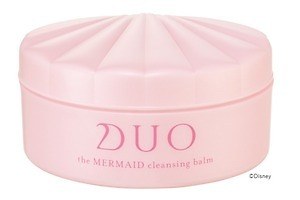 デュオ『リトル・マーメイド』“貝殻”容器の限定クレンジングバーム、カミスキーデザインのスパチュラ付き