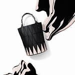 BAO BAO ISSEY MIYAKE新作、“貝殻”のような光沢トートバッグ＆カゴ風バッグ新色｜写真5