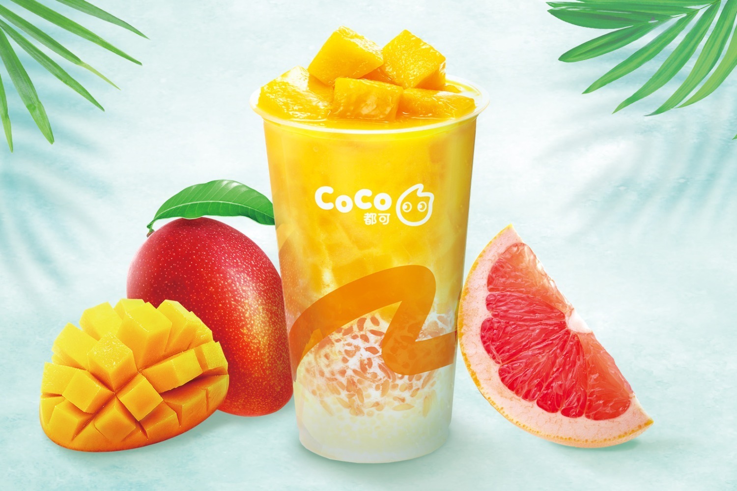 タピオカ｜台湾発ティーブランド「ココトカ」新作ドリンク、マンゴー果肉×タピオカの“ヤンジーガンルー”