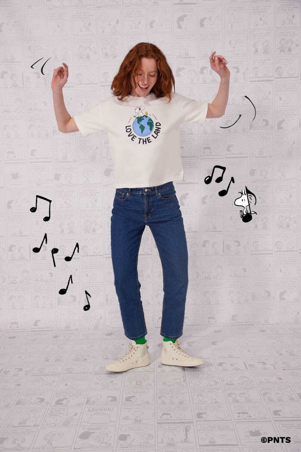 プチバトー(PETIT BATEAU) スヌーピー｜写真21