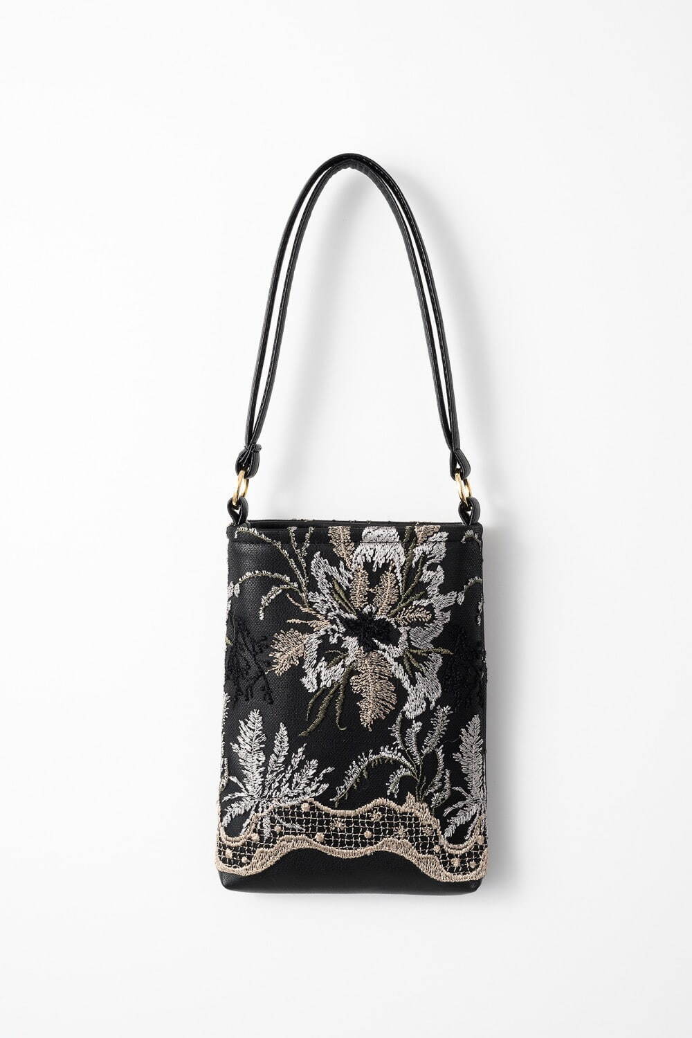 Snow flower lace mini bag 22,000円