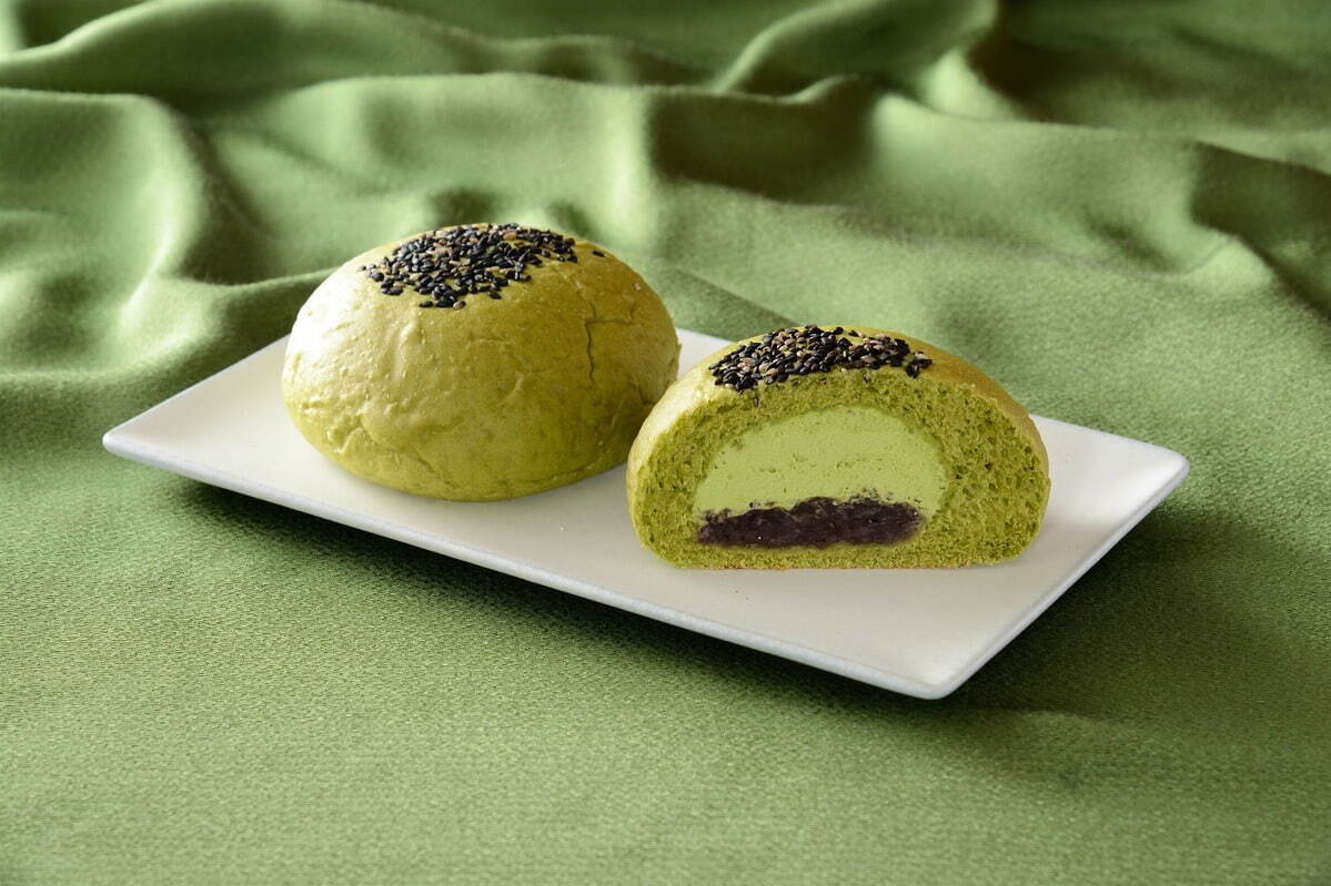 ローソンの「森半」監修抹茶スイーツ、宇治抹茶を使用したバウムケーキや“どらもっち”など｜写真1