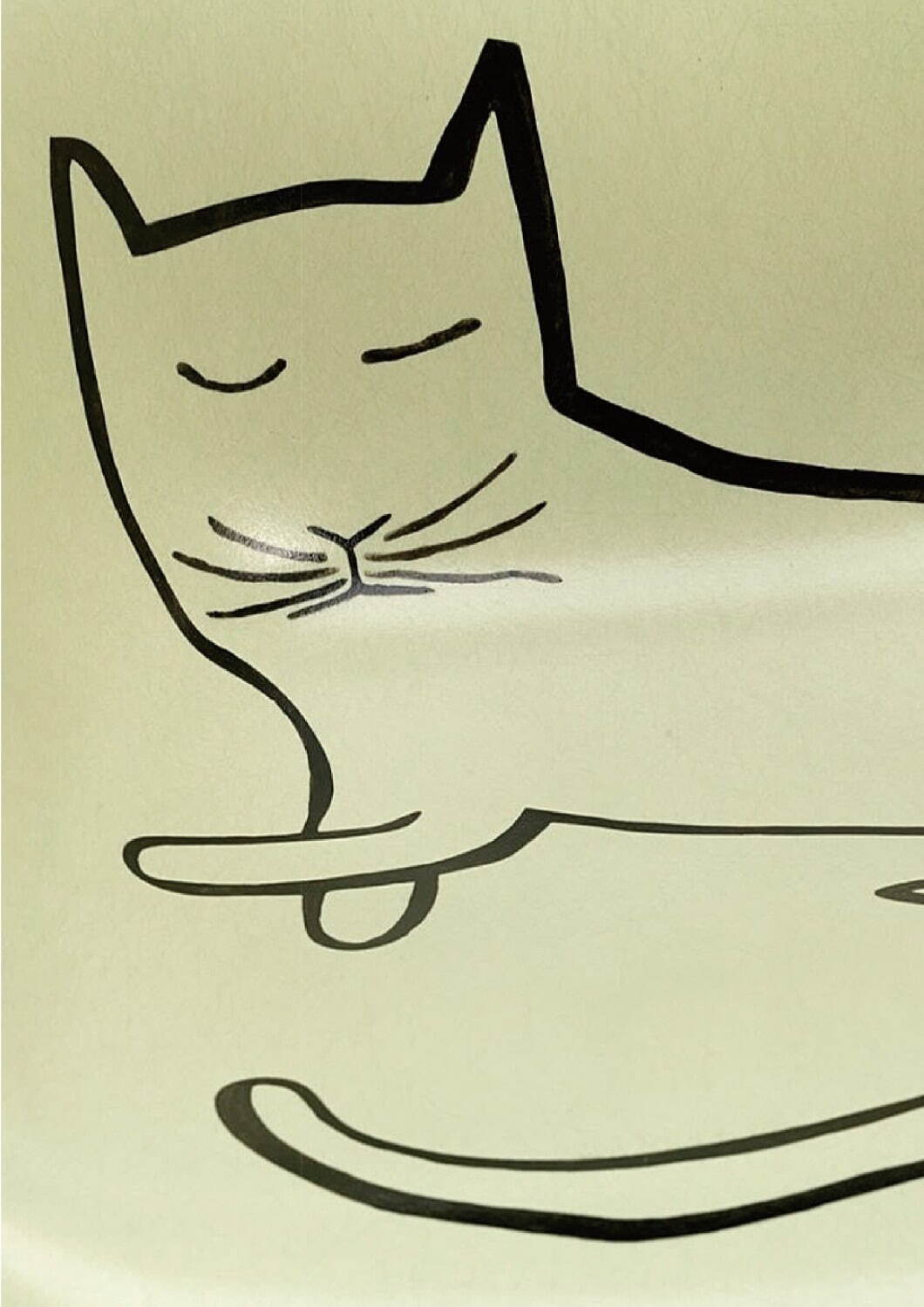 イームズ×ソール・スタインバーグ、眠り猫を描いた一点物のアームチェアが限定復刻｜写真9