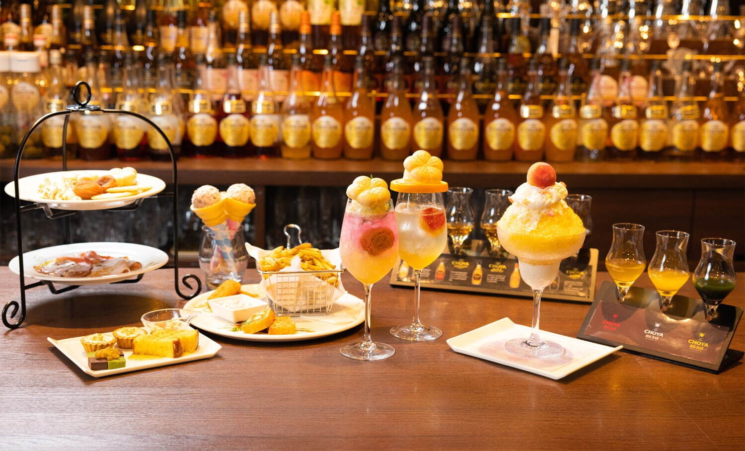 梅酒カクテル専門店「ザ チョーヤ ギンザバー」夏限定ドリンク、南高梅のクリームソーダ＆ハイボール｜写真10