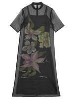 アメリ×ケイタ マルヤマ初コラボ、“ラフ画の花柄”ドレスや鉛筆画のセットアップ｜写真11