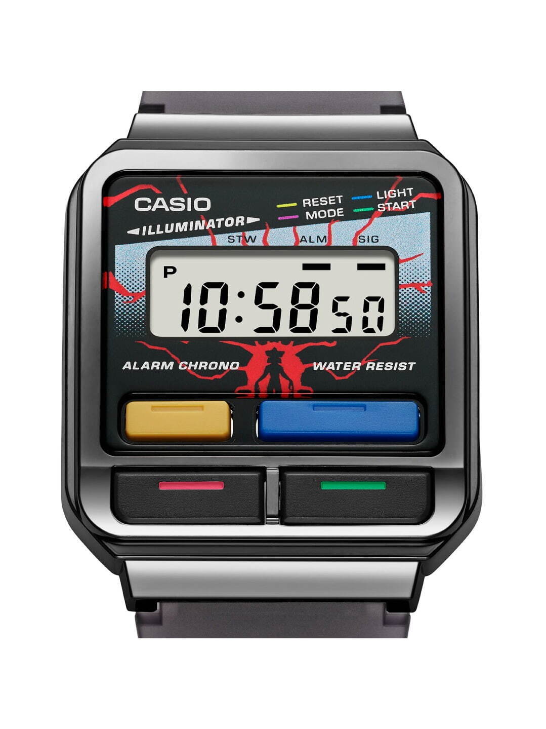 カシオ×ストレンジャー・シングスのコラボ腕時計、レトロな80年代風デジタルウォッチ｜写真2