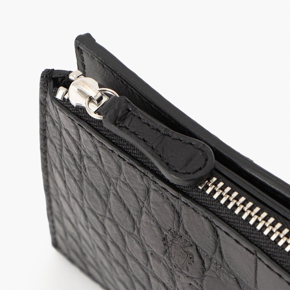 ブリーフィング×フェリージの長財布＆二つ折り財布、“斑模様”のクロコダイルレザー｜写真17