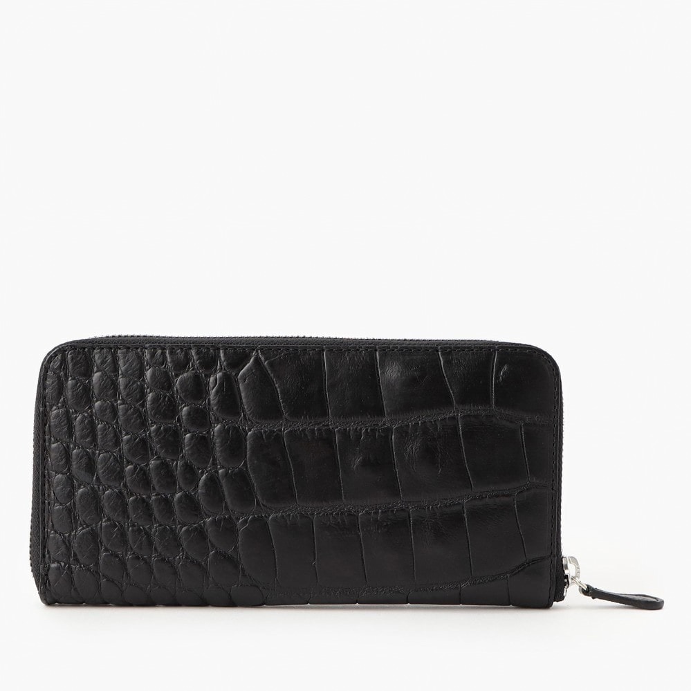 ブリーフィング×フェリージの長財布＆二つ折り財布、“斑模様”のクロコダイルレザー｜写真4
