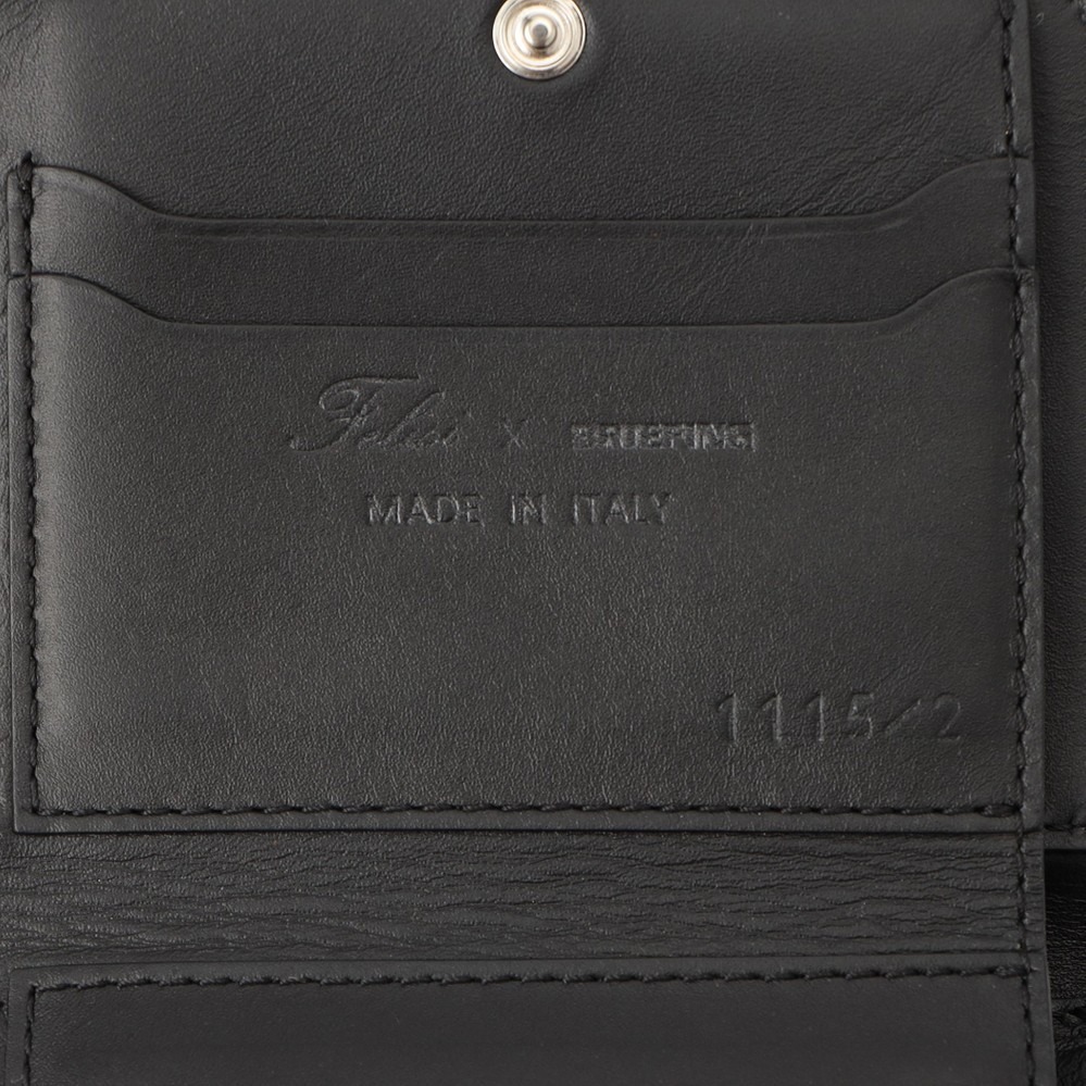 ブリーフィング×フェリージの長財布＆二つ折り財布、“斑模様”のクロコダイルレザー｜写真15