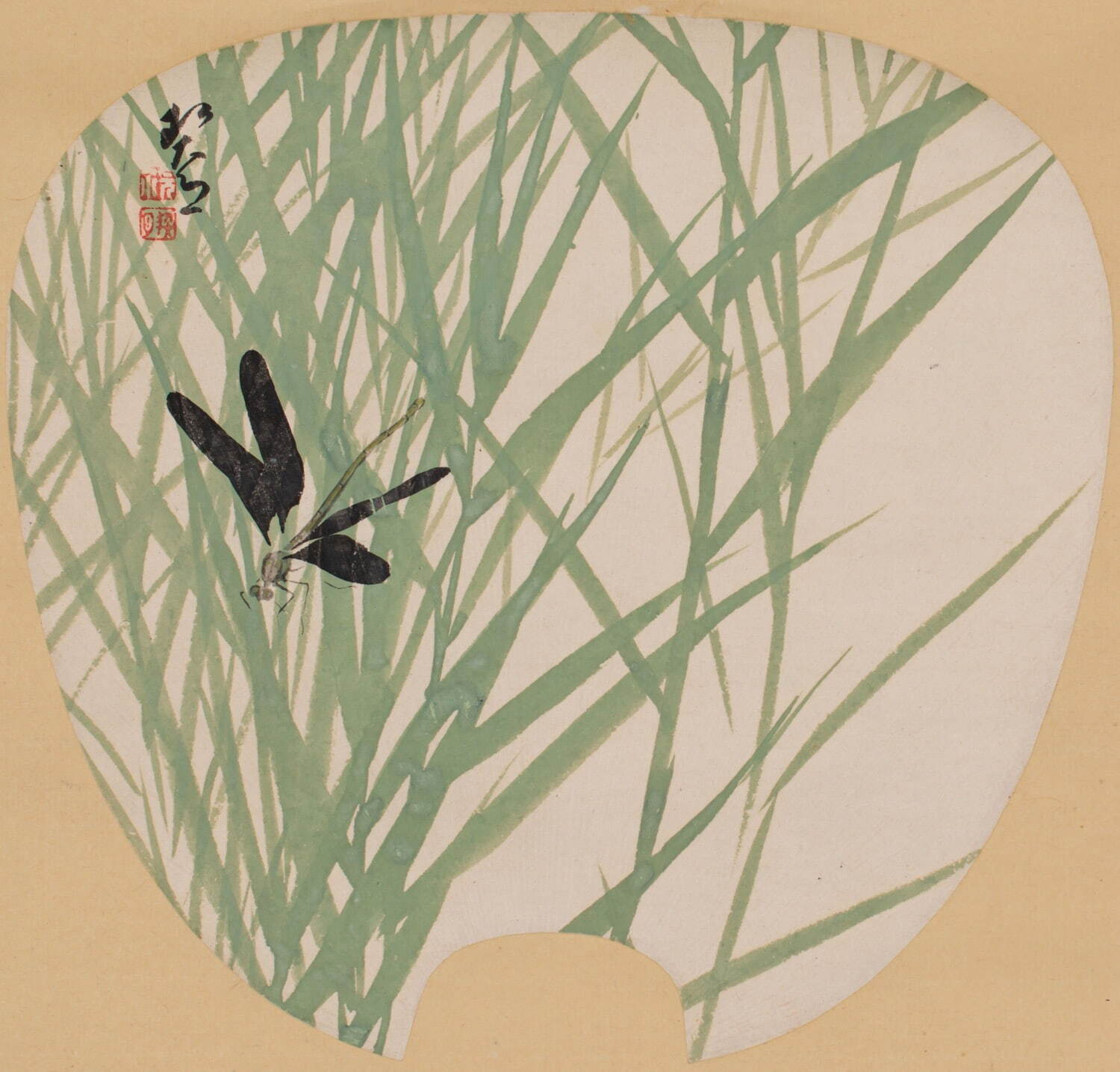 菊池契月 《京都画壇名家団扇十二幅対》 明治-大正時代 福田美術館蔵