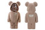 ジェラート ピケ×ベアブリック、"もこもこルームウェア姿"の限定コラボフィギュア｜写真4