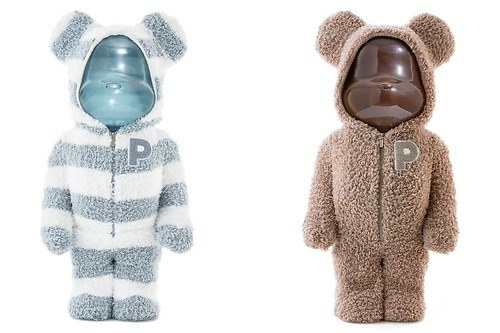 ジェラート ピケ オム×ベアブリック、"もこもこルームウェア姿"の限定コラボフィギュア