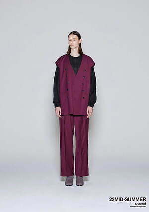 シャリーフ 2023年ミッドサマーコレクション - ゆるやかに織りなす大人のユーモア｜写真6