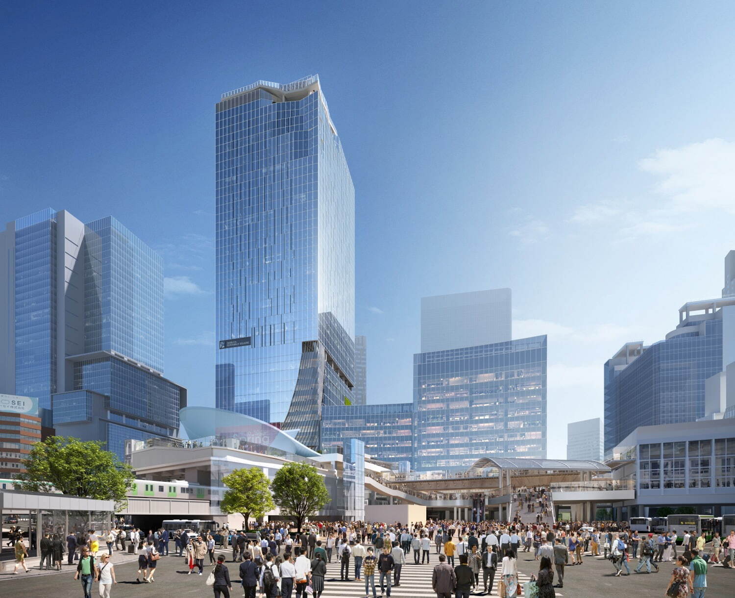 渋谷スクランブルスクエア「中央棟」「西棟」31年度に完成、JR渋谷駅の東西南北を結ぶ歩行者空間も誕生｜写真2